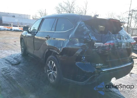 2023 Toyota Highlander Xle из США, поврежденный, VIN 5TDKDRBH0PS023838